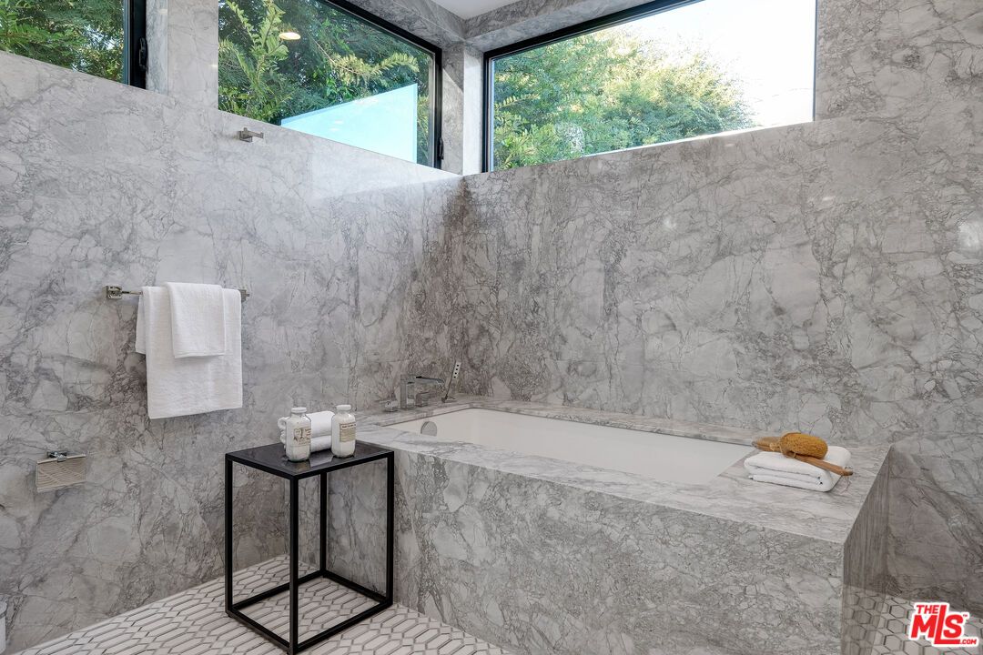 Bathroom, Interior, Marble Walls
