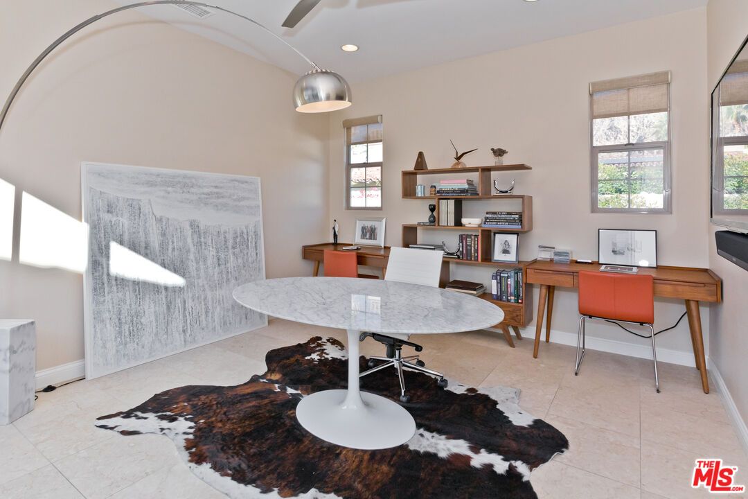 Home Office, Interior, Recessed Lighting