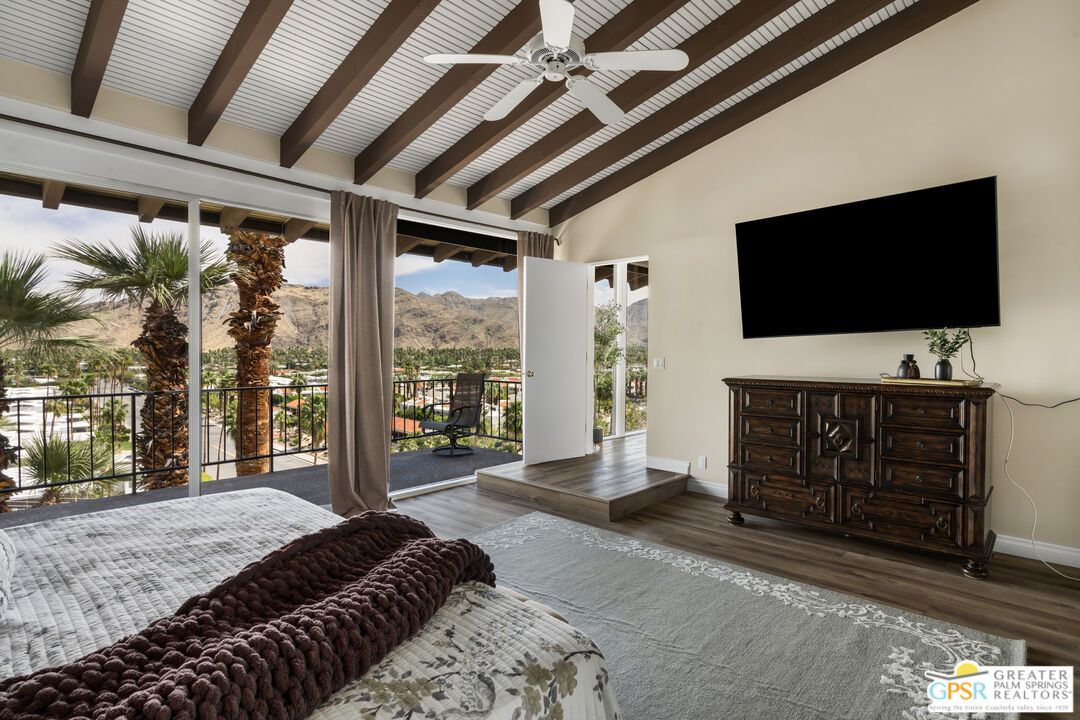 Bedroom, Interior, Wooden Beams, Wood Texture Flooring