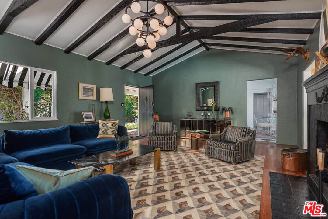 Fireplace, Interior, Living room, Pendant Lights