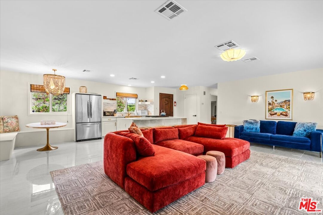 Interior, Kitchen, Living room, Recessed Lighting, Stainless Steel Appliances