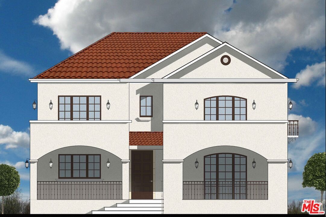 Exterior, Facade, Spanish Mediterranean