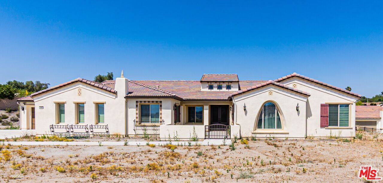 Backyard, Exterior, Facade, Spanish Mediterranean