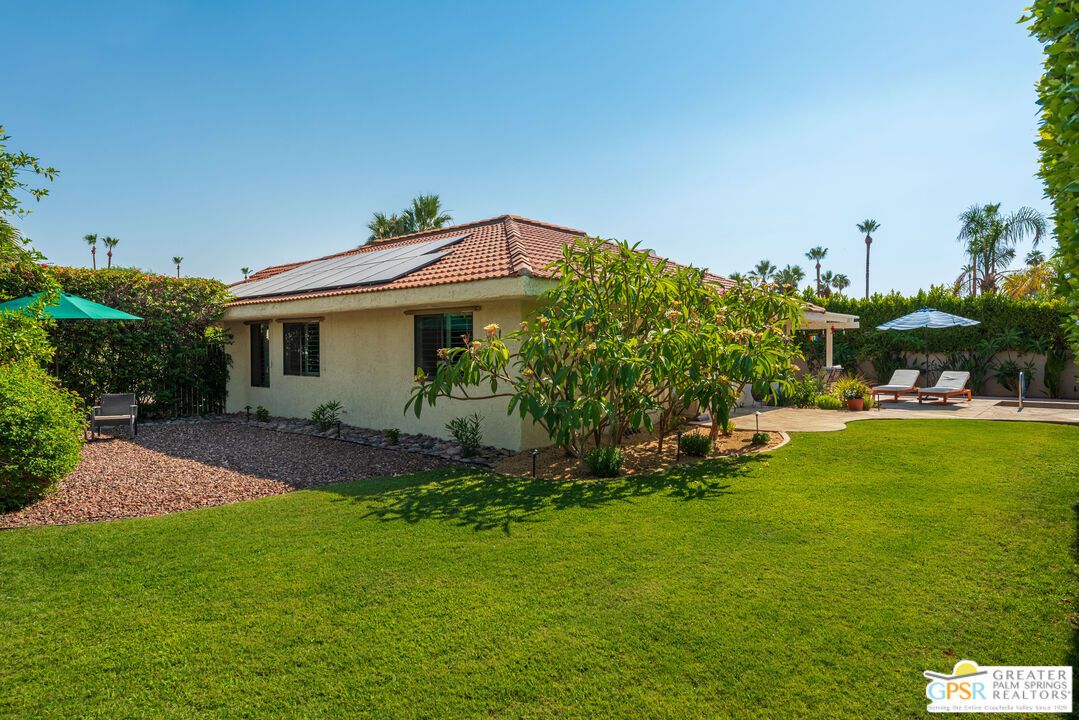 Backyard, Exterior, Solar Panels