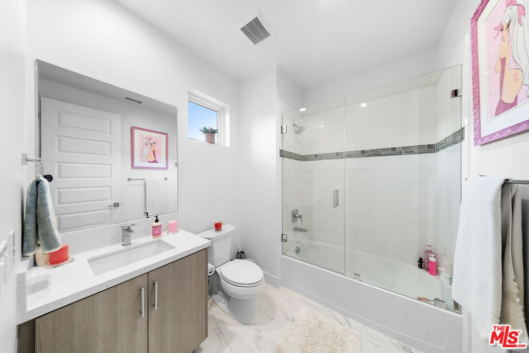 Bathroom, Glass Shower, Interior, Marble, Recessed Lighting