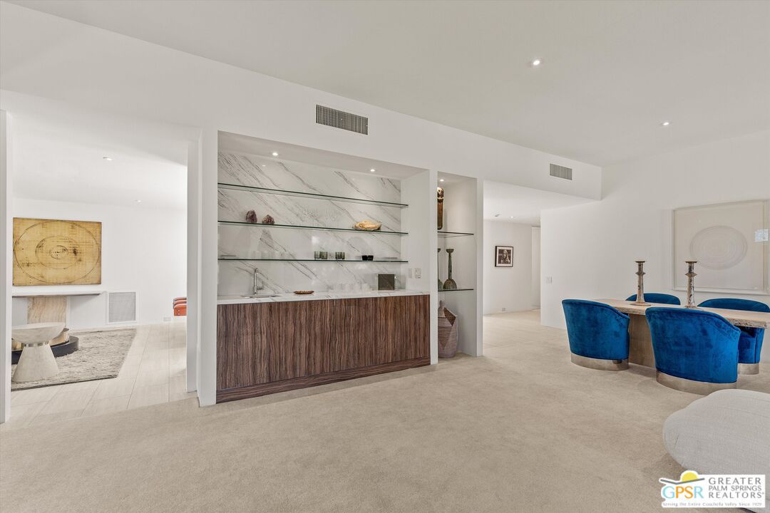 Interior, Marble Walls, Recessed Lighting