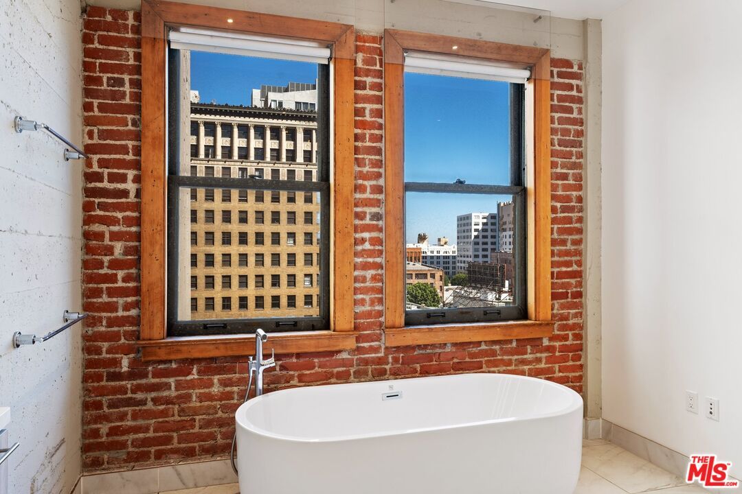 Bathroom, Free Standing Baths, Interior, Stone Walls