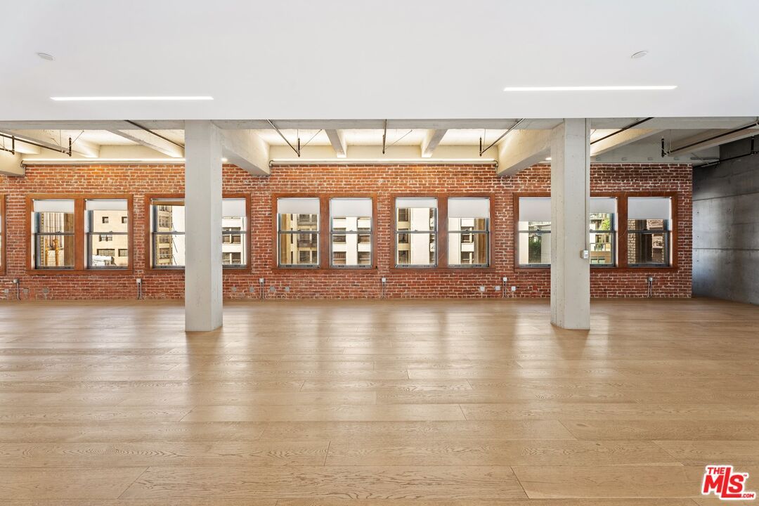 Empty room, Interior, Stone Walls, Wood Texture Flooring