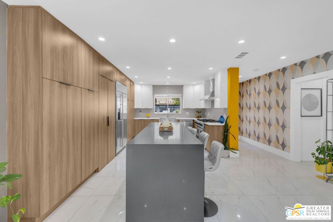 Interior, Kitchen, Marble, Recessed Lighting
