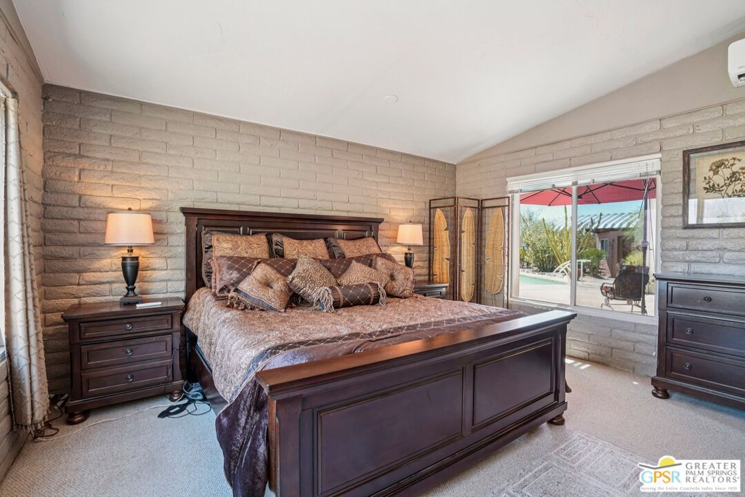 Bedroom, Interior, Stone Walls