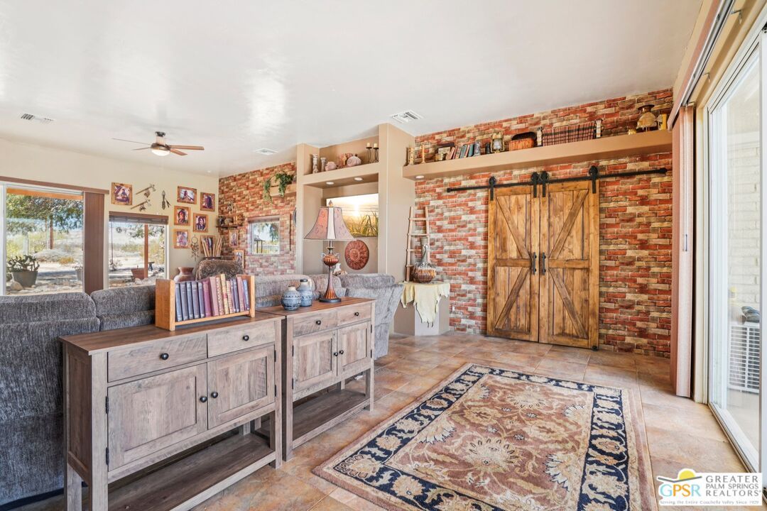 Interior, Stone Walls