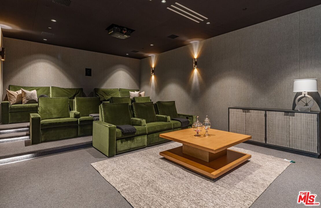 Home Theatre Room, Interior, Projection Screen, Recessed Lighting, Theatre Room