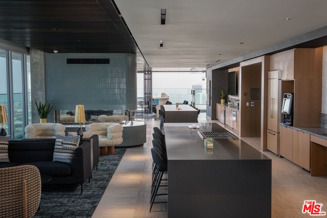 Interior, Kitchen, Living room, Recessed Lighting, Wood Texture Flooring