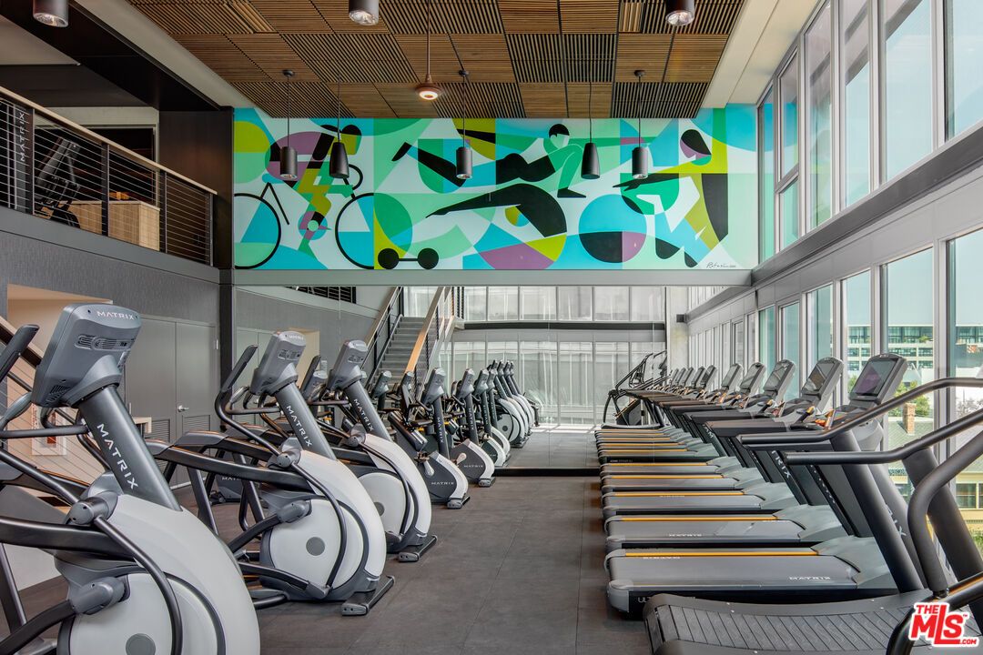 Fitness Equipment, Gym, Interior