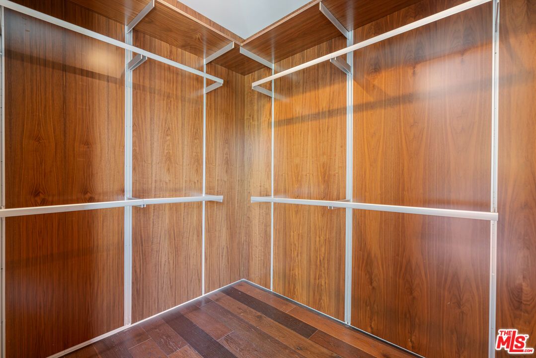 Interior, Walk-in Closets, Wood Texture Flooring, Wooden Walls