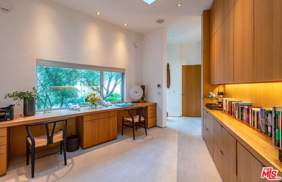 Home Office, Interior, Recessed Lighting