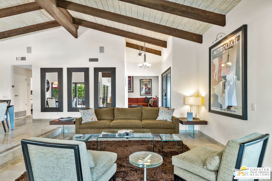 Interior, Living room, Pendant Lights, Wooden Beams