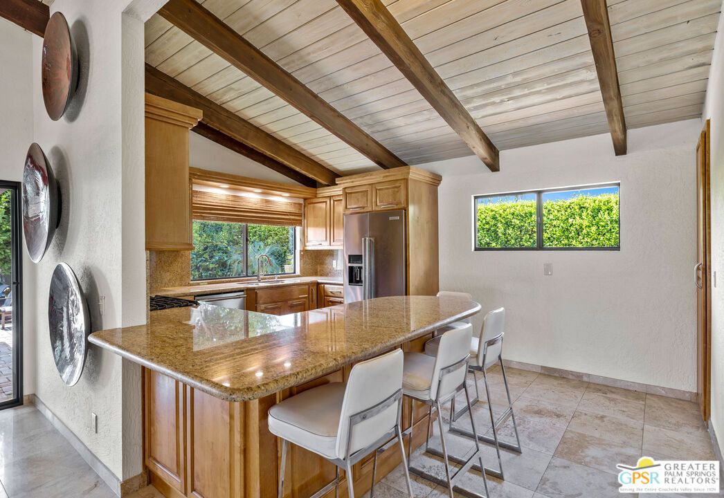 Interior, Kitchen, Stainless Steel Appliances, Wooden Beams, Wooden Ceilings