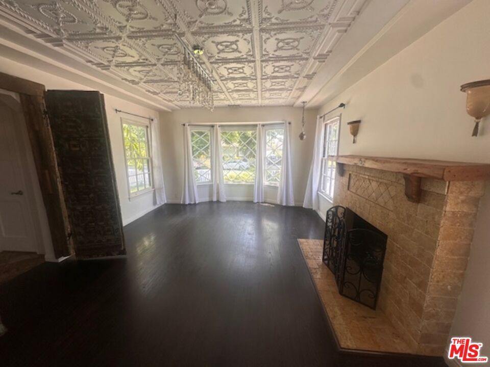 Fireplace, Interior, Wood Texture Flooring