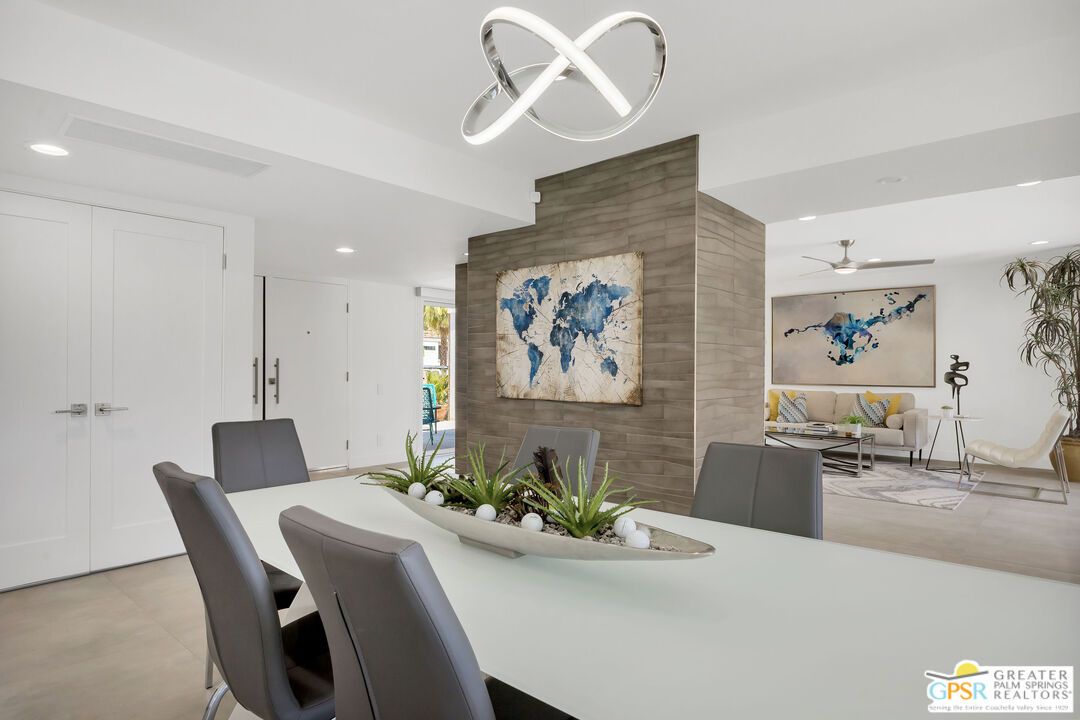 Dining room, Interior, Living room, Recessed Lighting, Wooden Walls