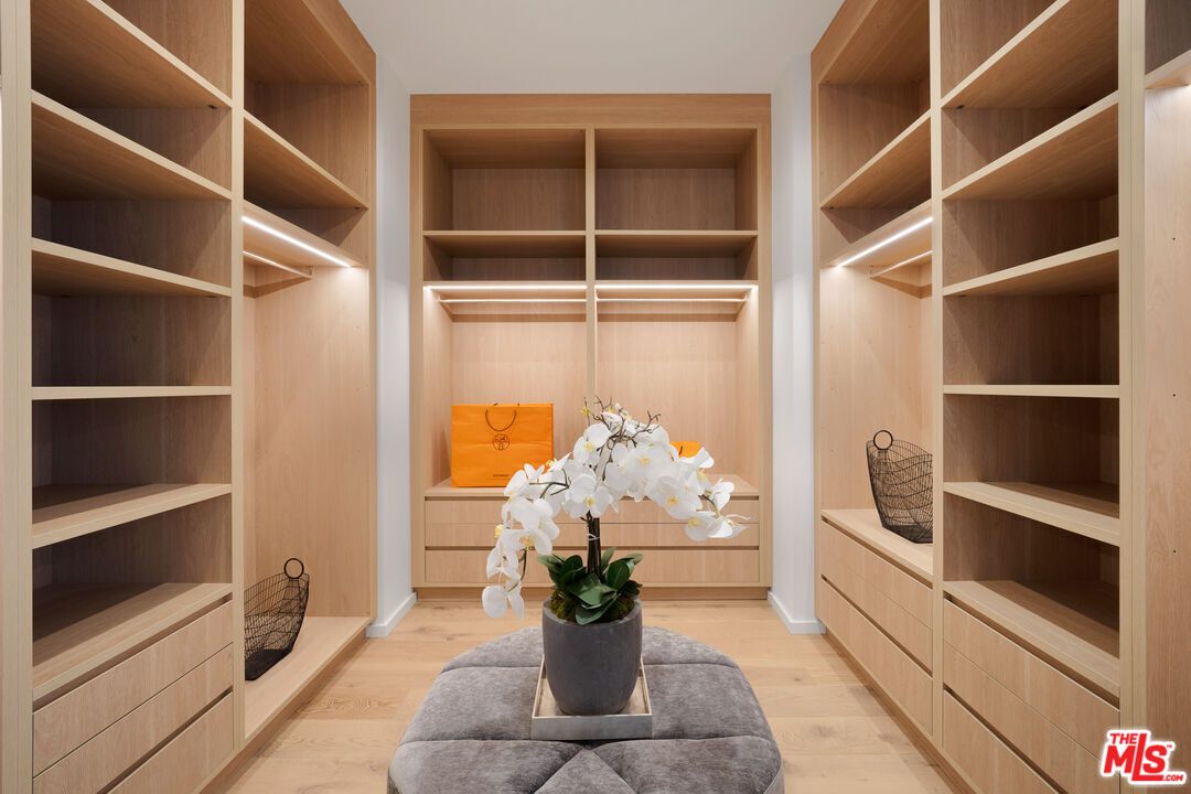 Interior, Walk-in Closets, Wood Texture Flooring