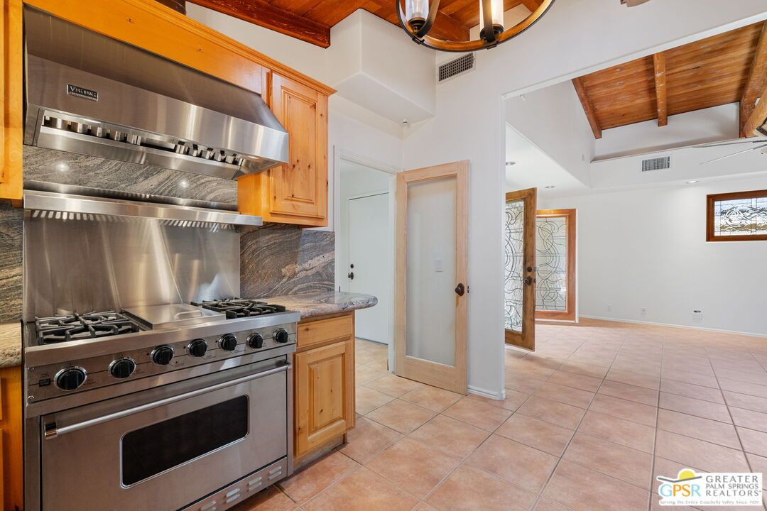 Interior, Kitchen, Stainless Steel Appliances, Wooden Ceilings