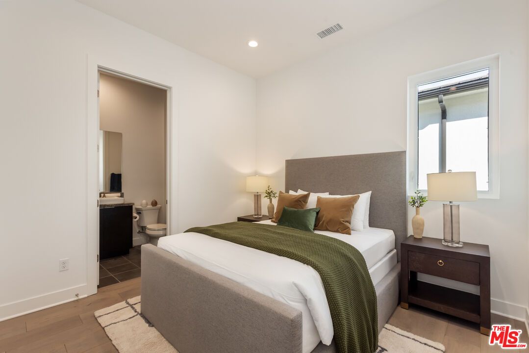 Bathroom, Bedroom, Interior, Recessed Lighting, Wood Texture Flooring