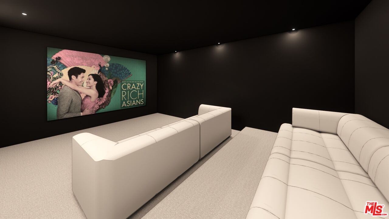 Interior, Recessed Lighting, Theatre Room