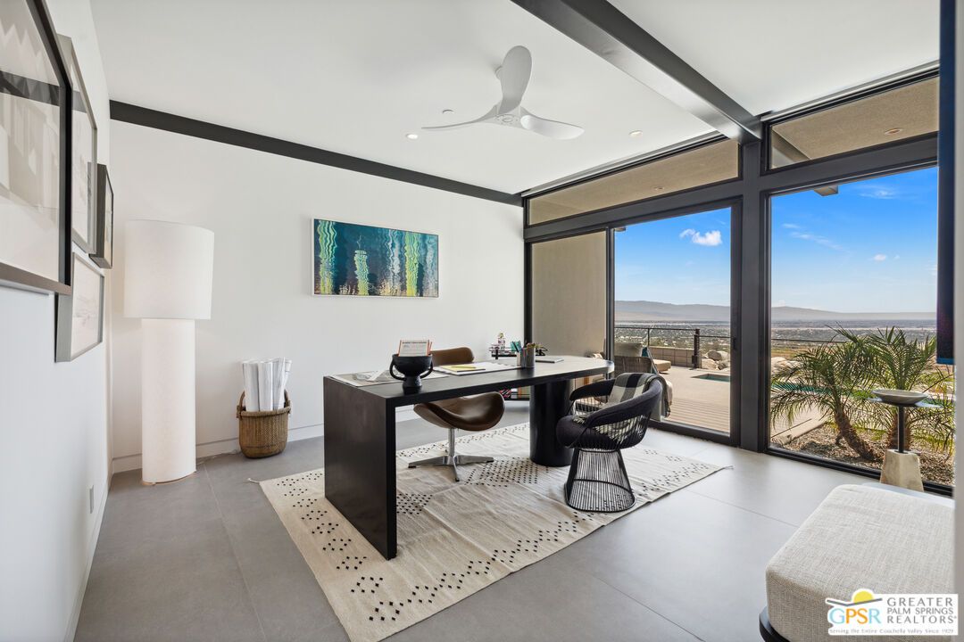 Home Office, Interior, Recessed Lighting