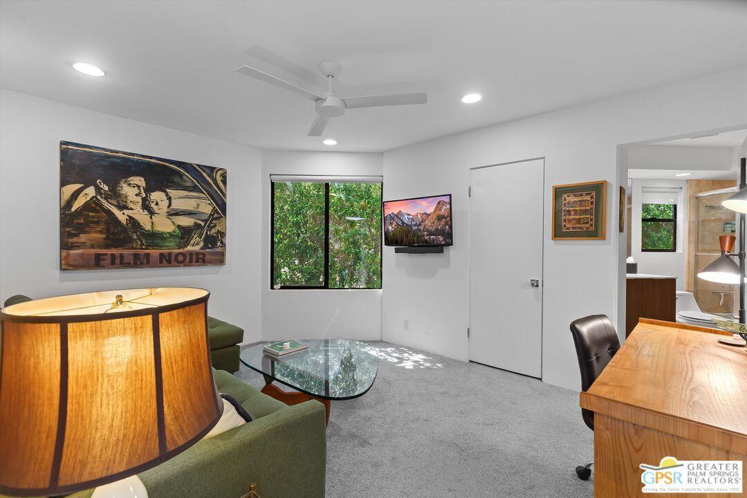 Home Office, Interior, Recessed Lighting