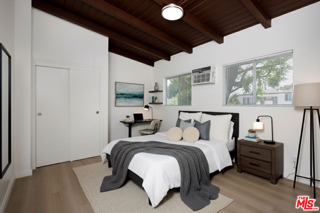 Bedroom, Interior, Wooden Beams, Wooden Ceilings, Wood Texture Flooring