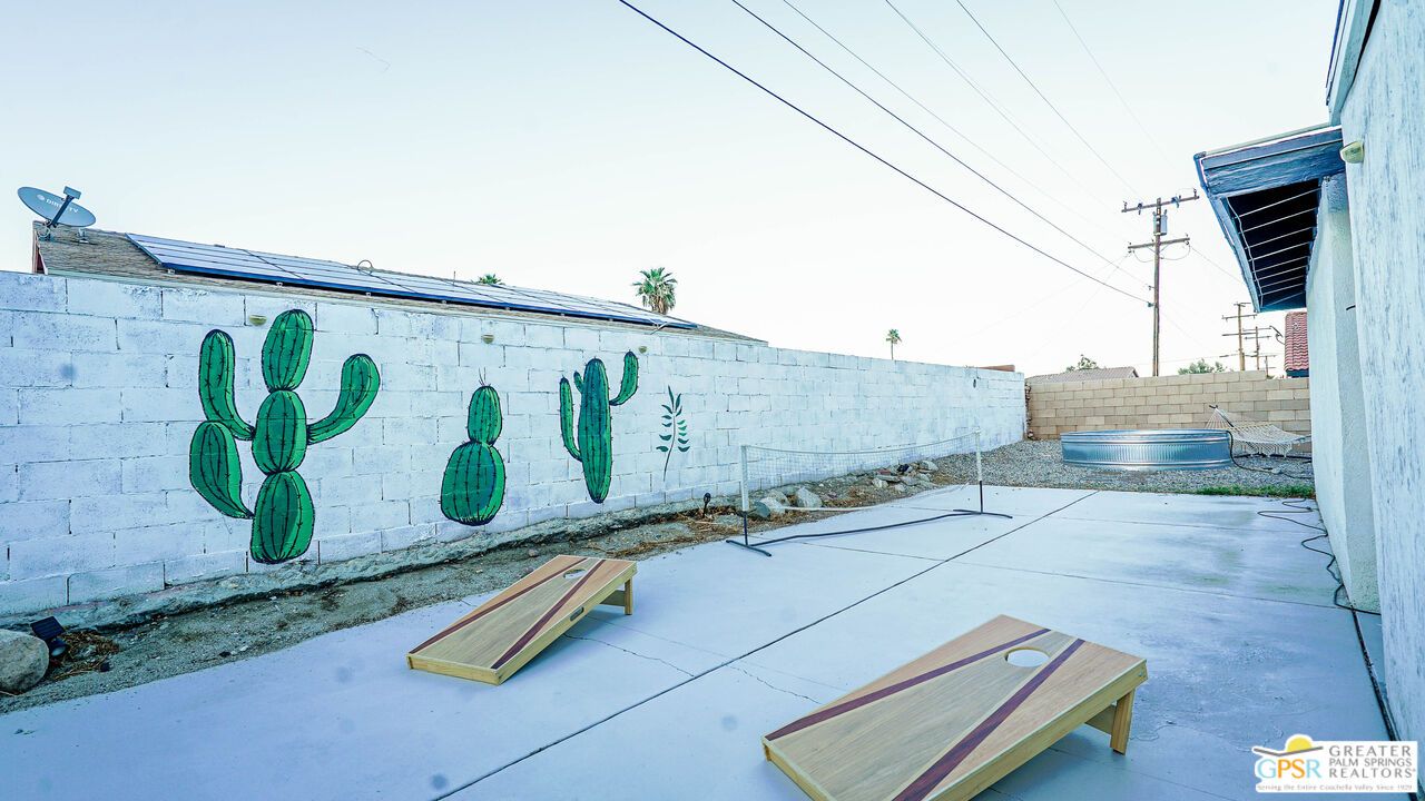 Backyard, Exterior, Solar Panels
