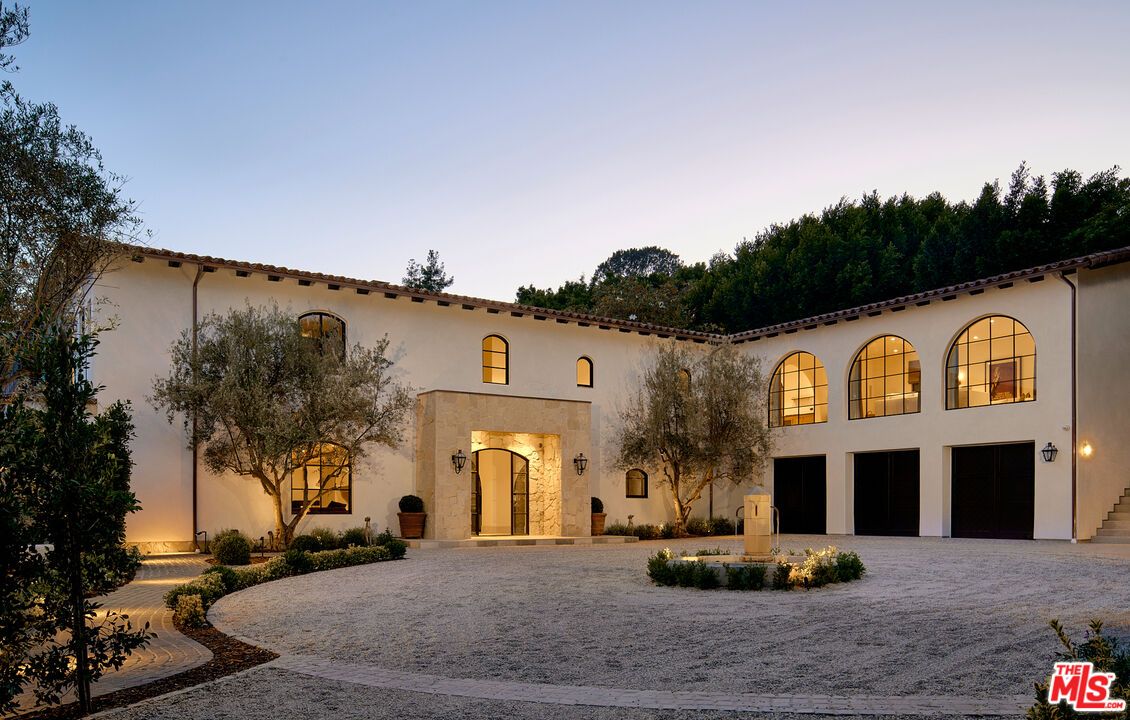 Attached, Backyard, Exterior, Facade, Spanish Mediterranean