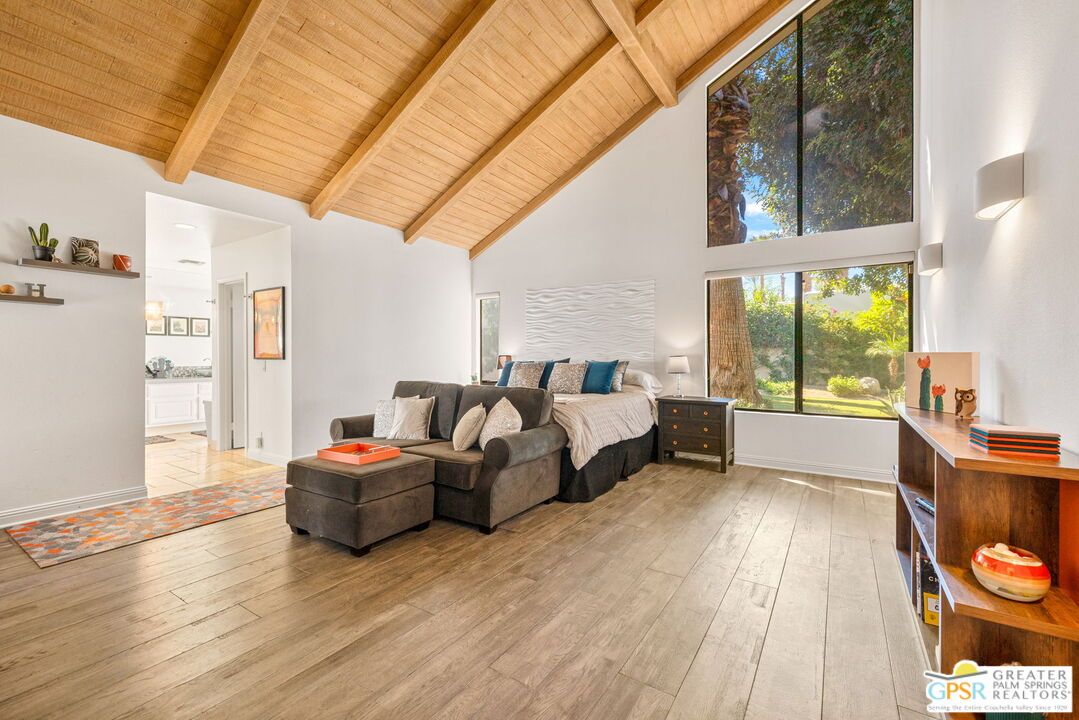 Bedroom, Interior, Wooden Beams, Wooden Ceilings, Wood Texture Flooring