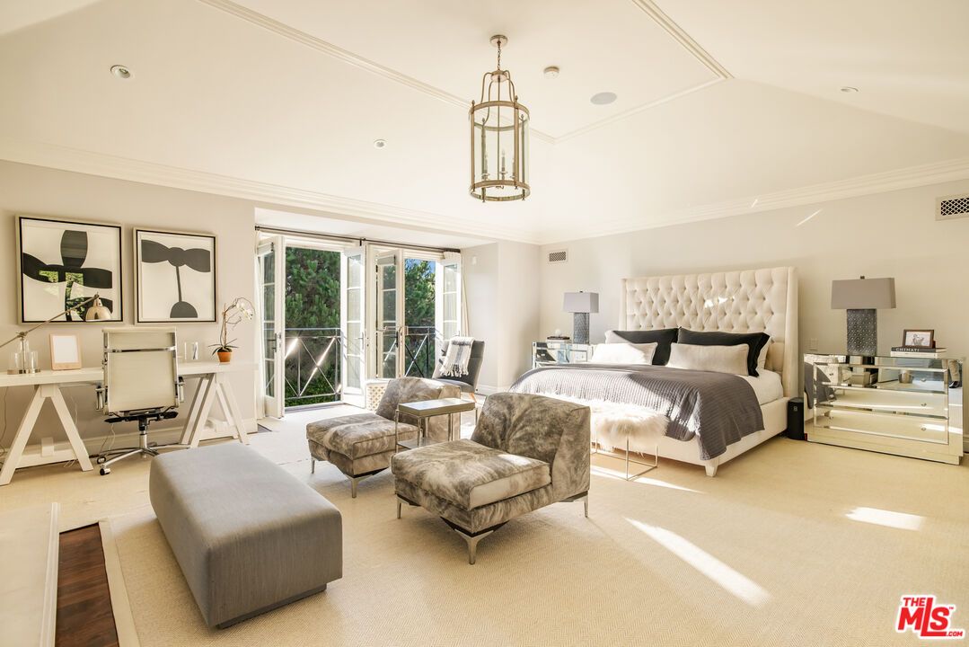 Bedroom, Home Office, Interior, Pendant Lights, Recessed Lighting