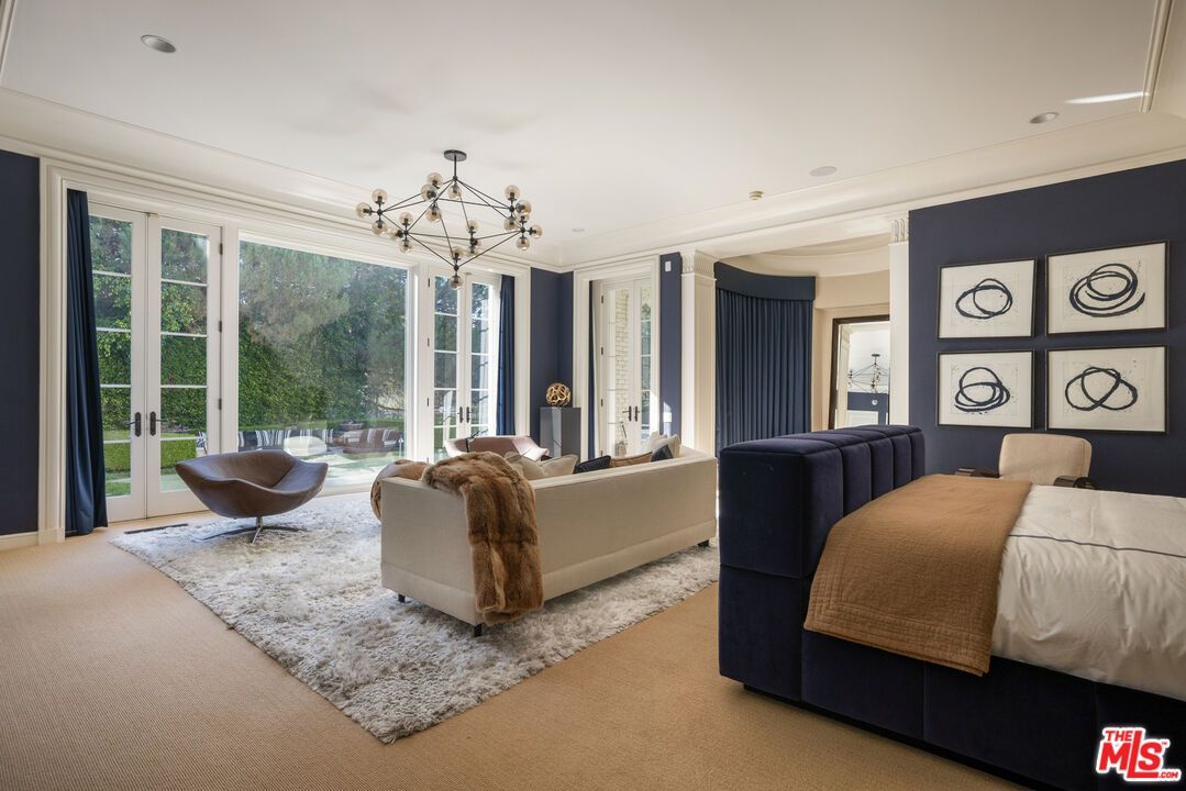 Bedroom, Interior, Pendant Lights, Recessed Lighting