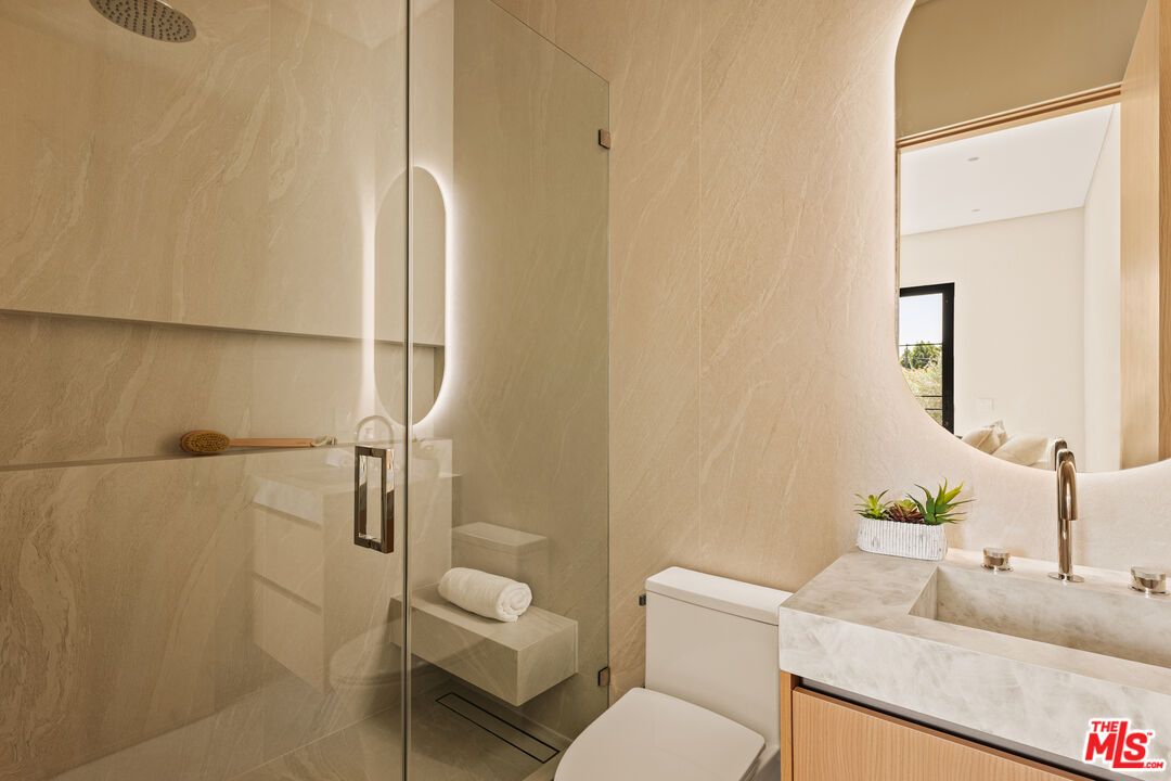 Bathroom, Glass Shower, Interior