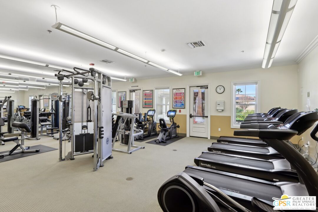 Fitness Equipment, Gym, Interior