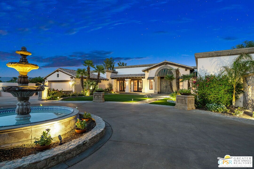 Backyard, Exterior, Facade, Mediterranean