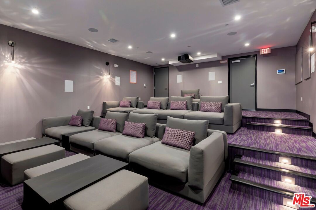 Home Theatre Room, Interior, Recessed Lighting, Theatre Room