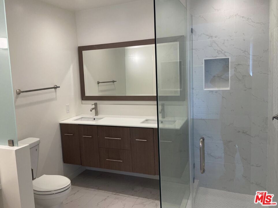 Bathroom, Glass Shower, Interior, Marble, Marble Walls