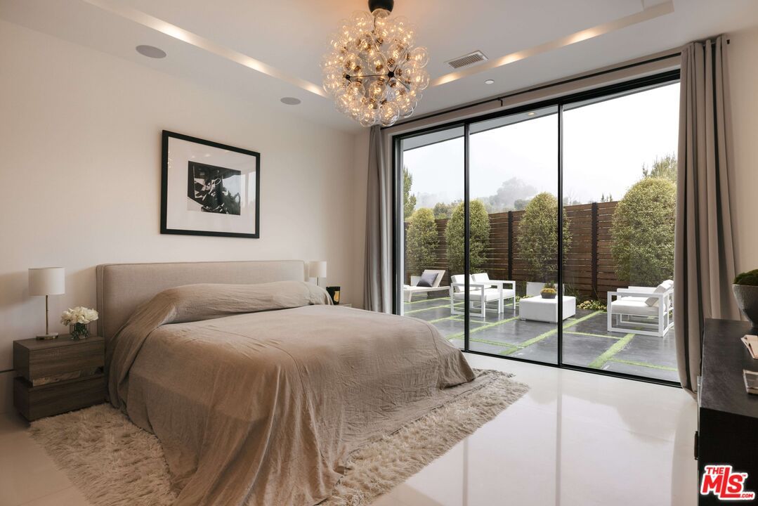 Bedroom, Interior, Pendant Lights, Recessed Lighting