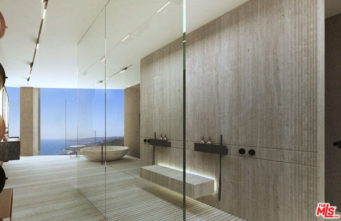 Bathroom, Glass Shower, Interior, Water