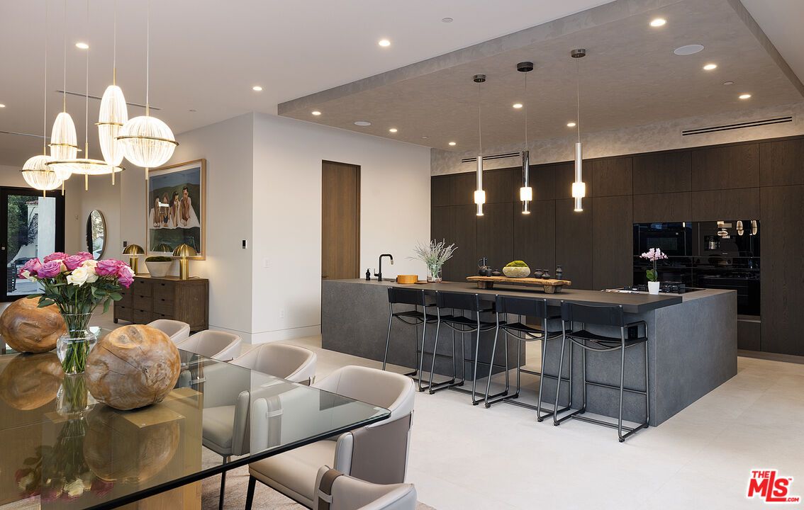 Dining room, Interior, Kitchen, Pendant Lights, Recessed Lighting