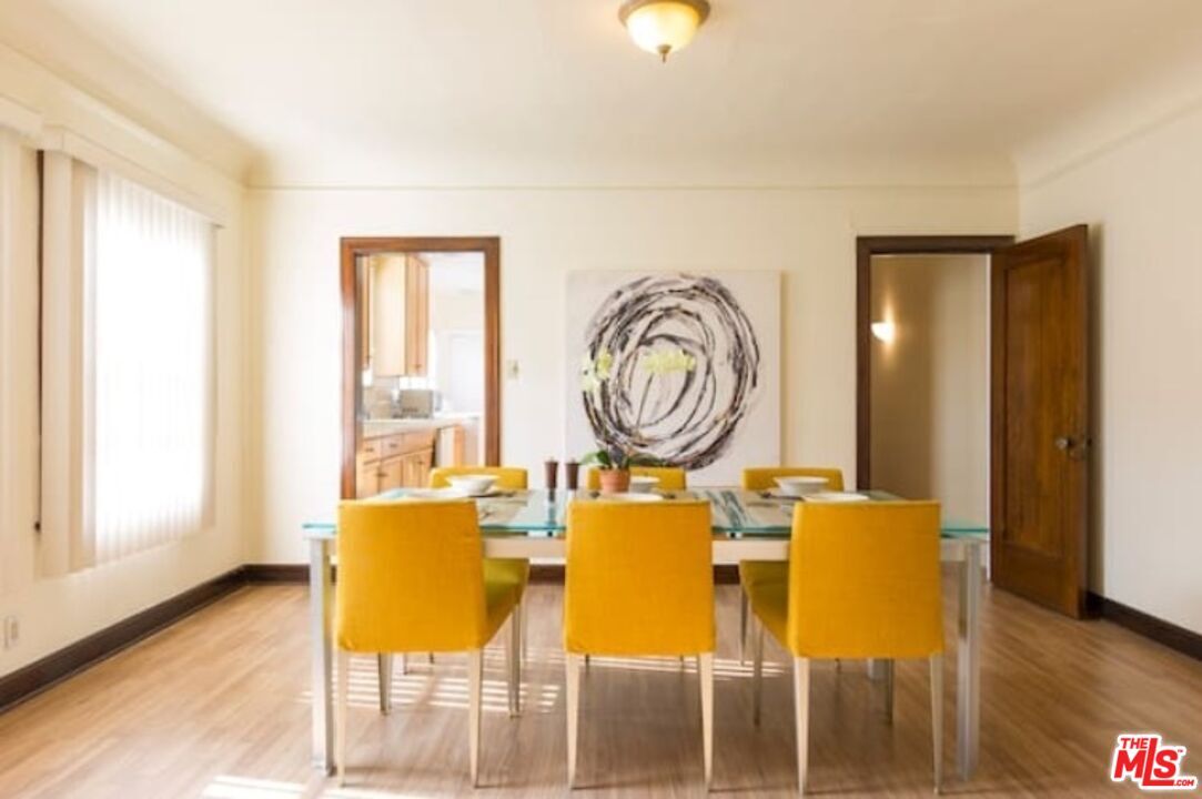 Dining room, Interior, Wood Texture Flooring