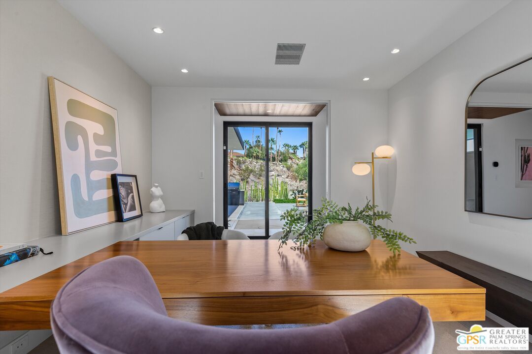 Home Office, Interior, Recessed Lighting