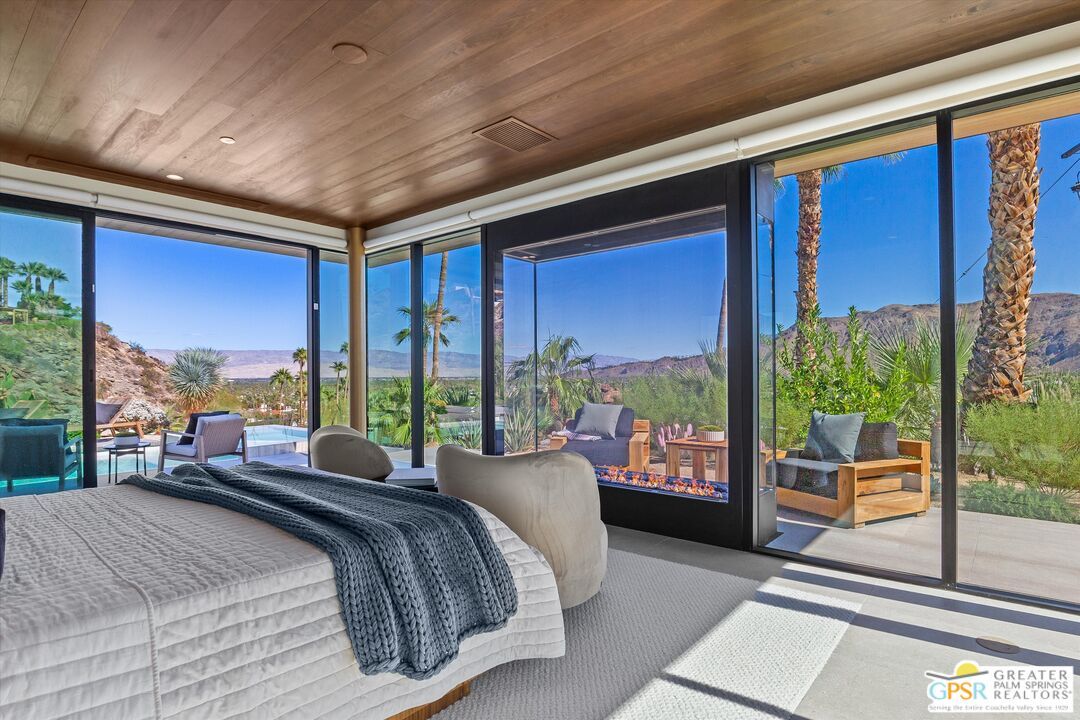Bedroom, Interior, Recessed Lighting, Wooden Ceilings