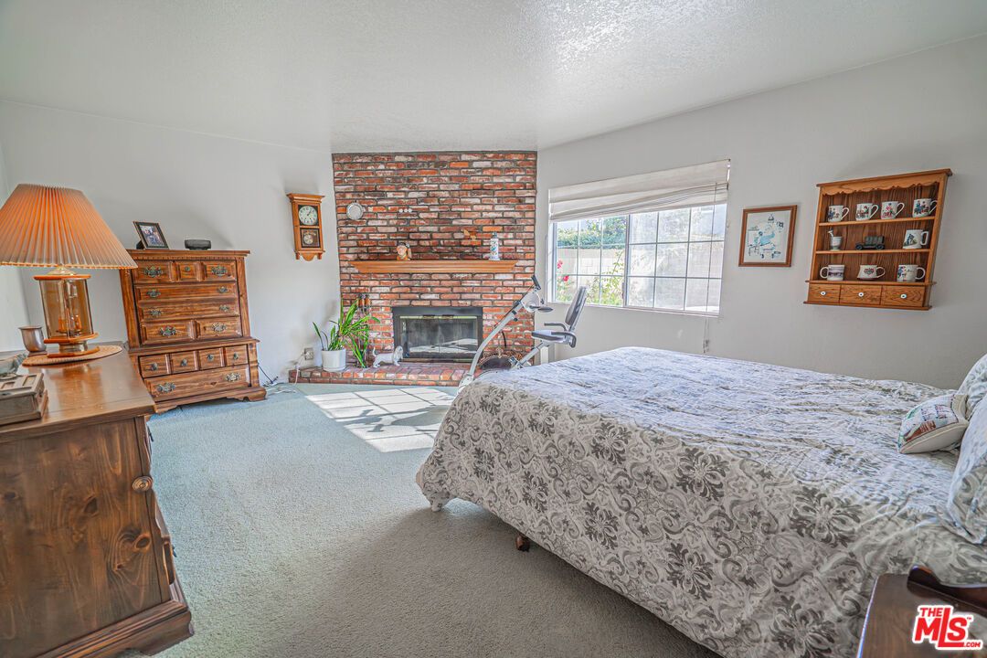 Bedroom, Fireplace, Interior, Stone Walls