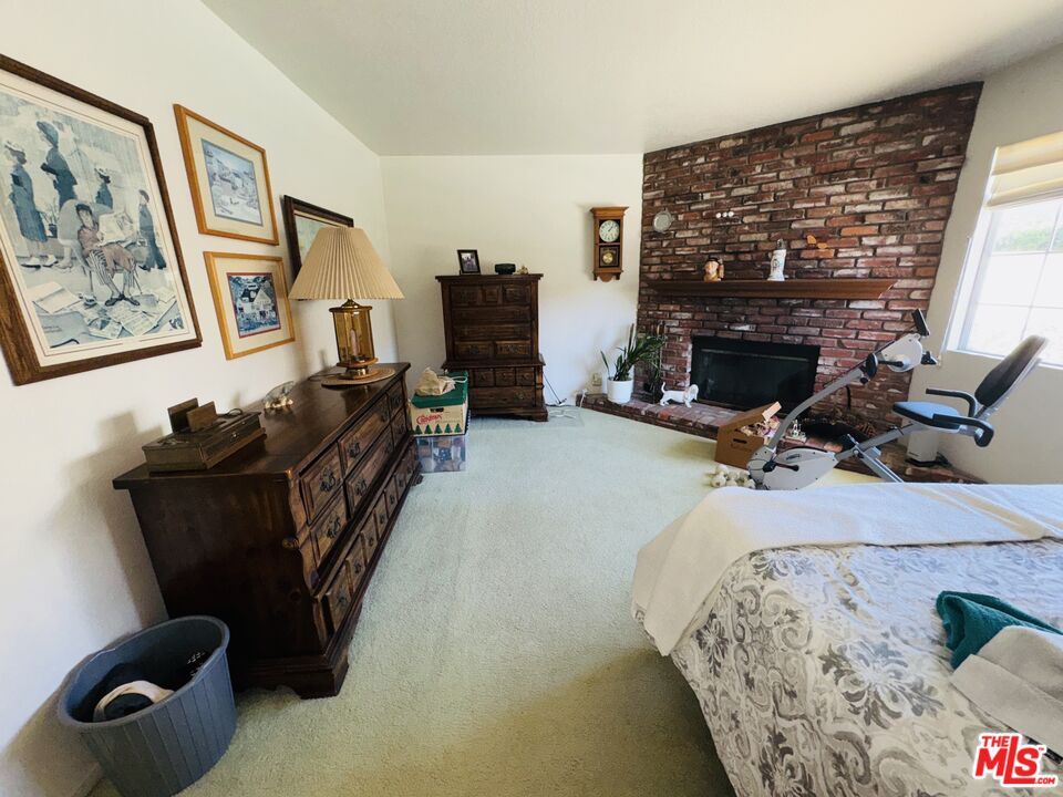 Bedroom, Fireplace, Interior, Stone Walls