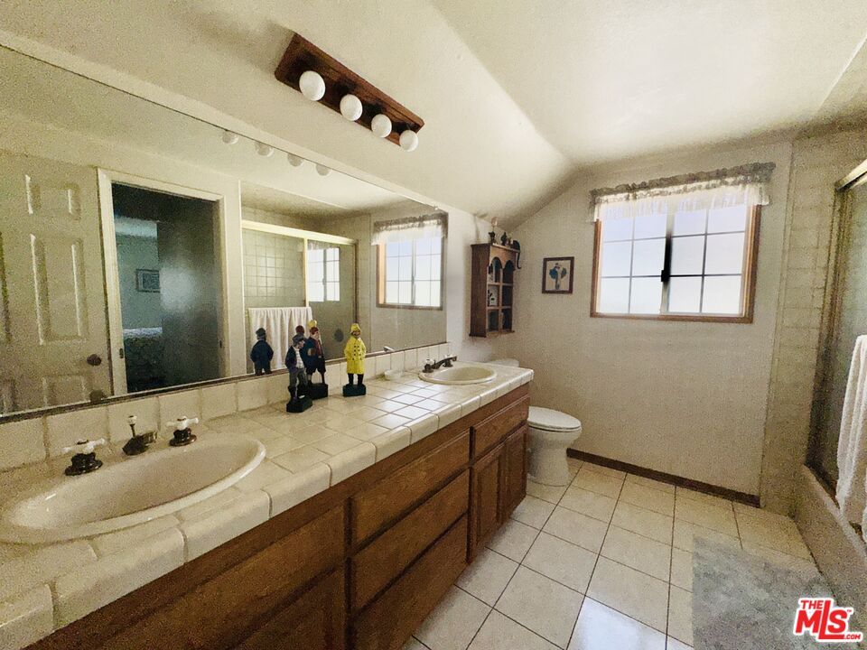 Bathroom, Dual Sink Vanities, Interior, Tile Countertops